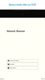 Noteark Skanner screenshot