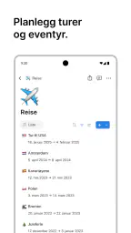 Notion: Notater, Oppgaver, KI screenshot