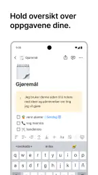 Notion: Notater, Oppgaver, KI screenshot