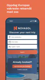NOVASOL: utleie av feriehus screenshot
