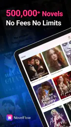 NovelFlow-Ubegrensede bøker screenshot