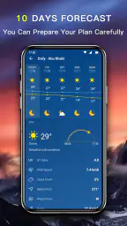 Nøyaktig vær -app PRO screenshot