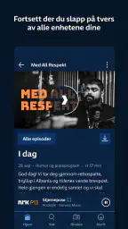 NRK Radio screenshot