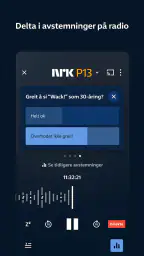NRK Radio screenshot