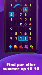 Numberzilla - Puzzle Spil screenshot