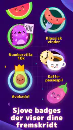 Numberzilla - Puzzle Spil screenshot
