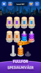 Nut Sort: Fargematch-spill screenshot