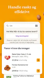 Oda – matbutikk på nett screenshot