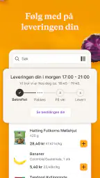Oda – matbutikk på nett screenshot