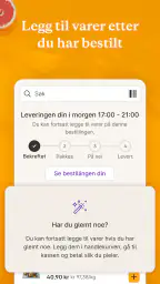 Oda – matbutikk på nett screenshot
