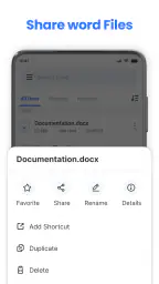 Office Word Dokument: Word App screenshot