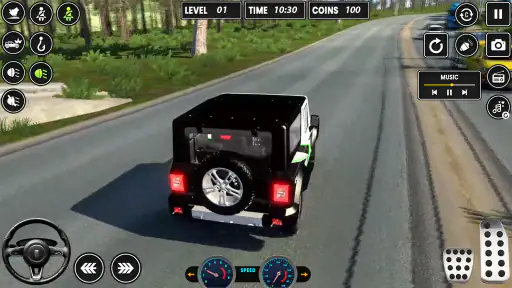 Offroad Jeep Driving:Jeep Game screenshot