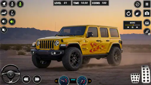 Offroad Jeep Driving:Jeep Game screenshot