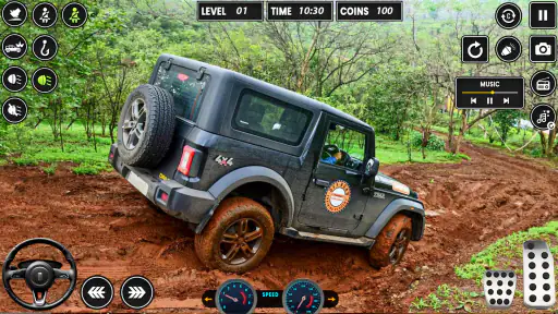 Offroad Jeep Driving:Jeep Game screenshot