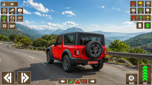 Offroad Mountain Car Driving screenshot