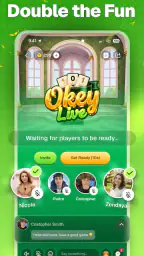Okey Live: Rummy Board Game screenshot
