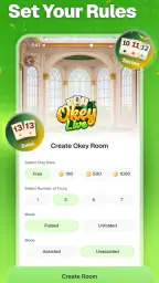 Okey Live: Rummy Board Game screenshot