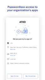 Okta Verify screenshot