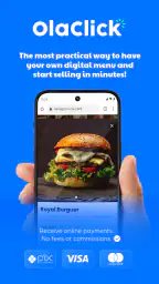 OlaClick: Digital meny og POS screenshot