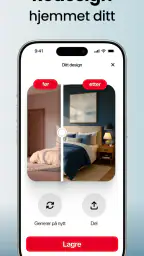 ome AI - Interiørdesign med KI screenshot