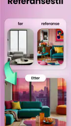 ome AI - Interiørdesign med KI screenshot