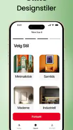 ome AI - Interiørdesign med KI screenshot