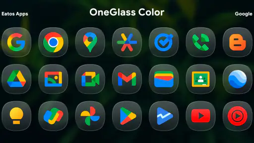 OneGlass 8 (Color) - Icon Pack screenshot