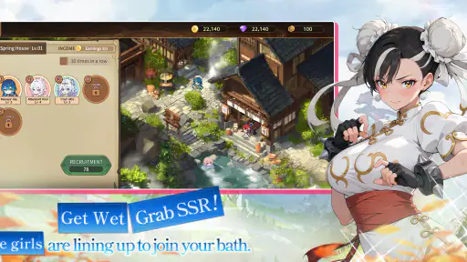 Onsen and Girls screenshot