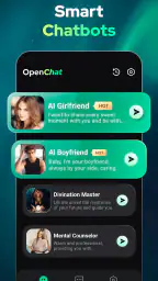 Open Chat - AI bot app screenshot