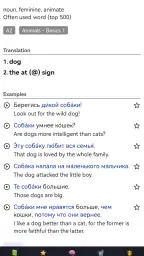 OpenRussian Russian Dictionary screenshot