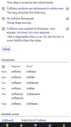 OpenRussian Russian Dictionary screenshot