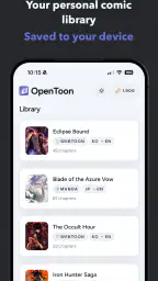OpenToon - Mangaoversetter screenshot