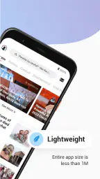 Opera News Lite - Less Data screenshot