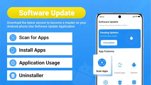 Oppdater nyeste programvare screenshot