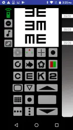 OptoCharts - All eye tests screenshot