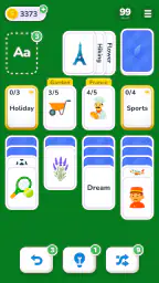 Ord Solitaire: Words & Cards screenshot