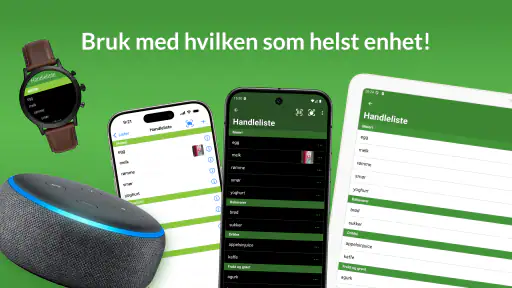 OurGroceries Handleliste screenshot