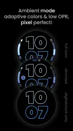 Outlined Watch Face screenshot