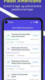 Padel Americano-generator screenshot
