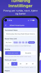 Padel Americano-generator screenshot