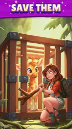 Paradise Paws: Merge Animals screenshot
