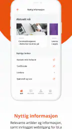 Parat-appen screenshot