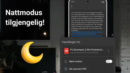 PDF-leser og PDF-editor screenshot