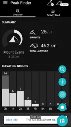 Peak Finder - For Mountaineers screenshot