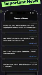 Penny Stocks AI Screener Bot screenshot