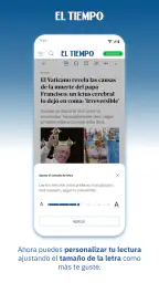 Periódico EL TIEMPO - Noticias screenshot