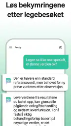 Persly Helse AI: Kreft, Hjerte screenshot