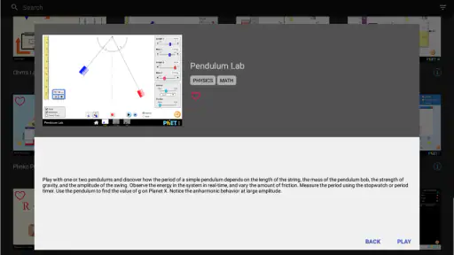 PhET Simulations screenshot