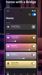 Philips Hue screenshot