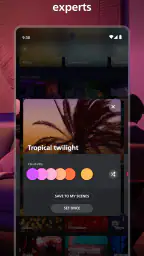 Philips Hue screenshot